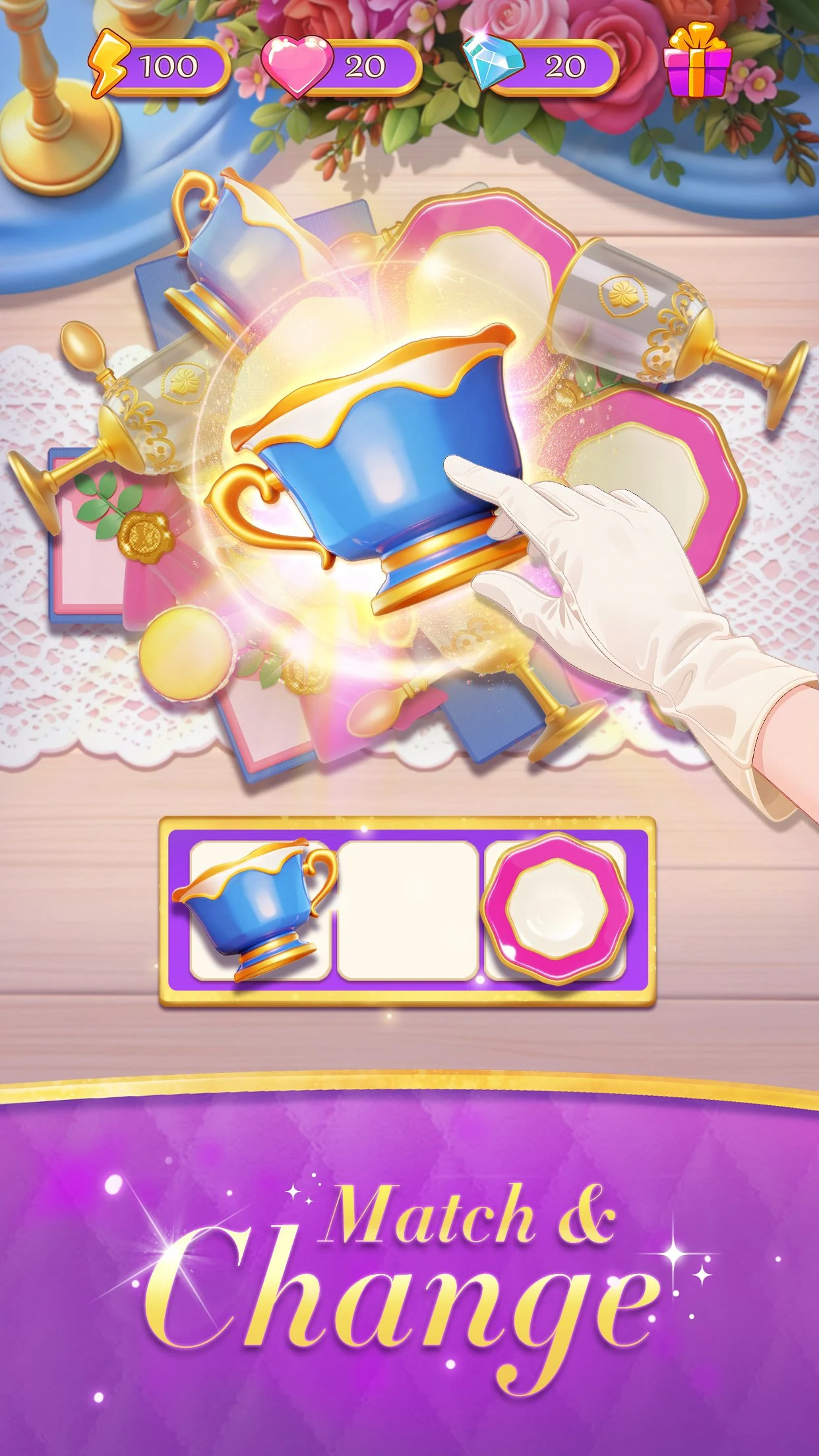 Gossip Season: Merge & Romance screenshot
