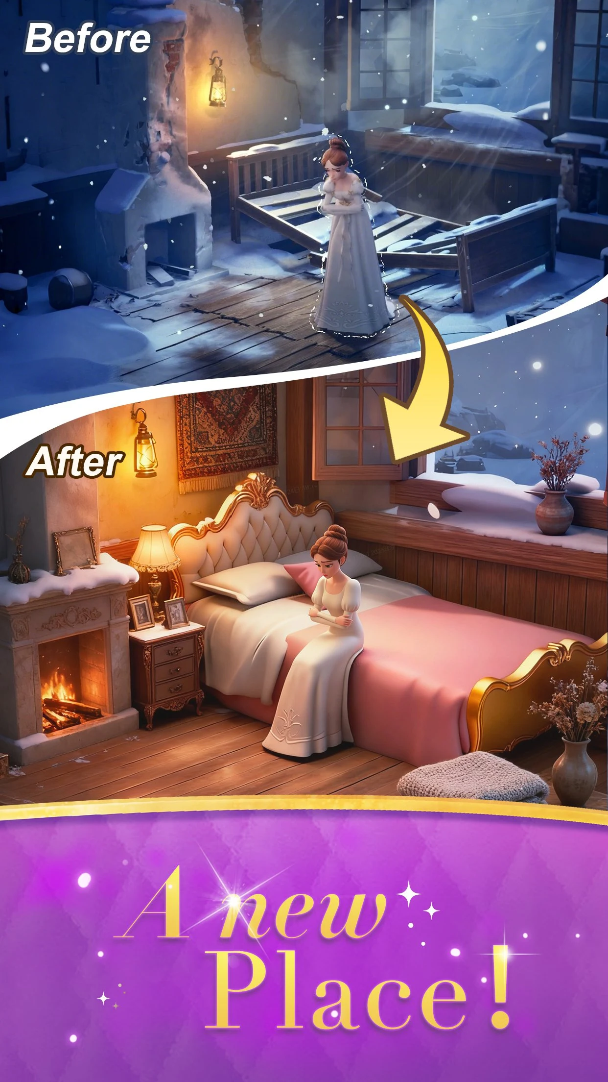 Gossip Season: Merge & Romance screenshot