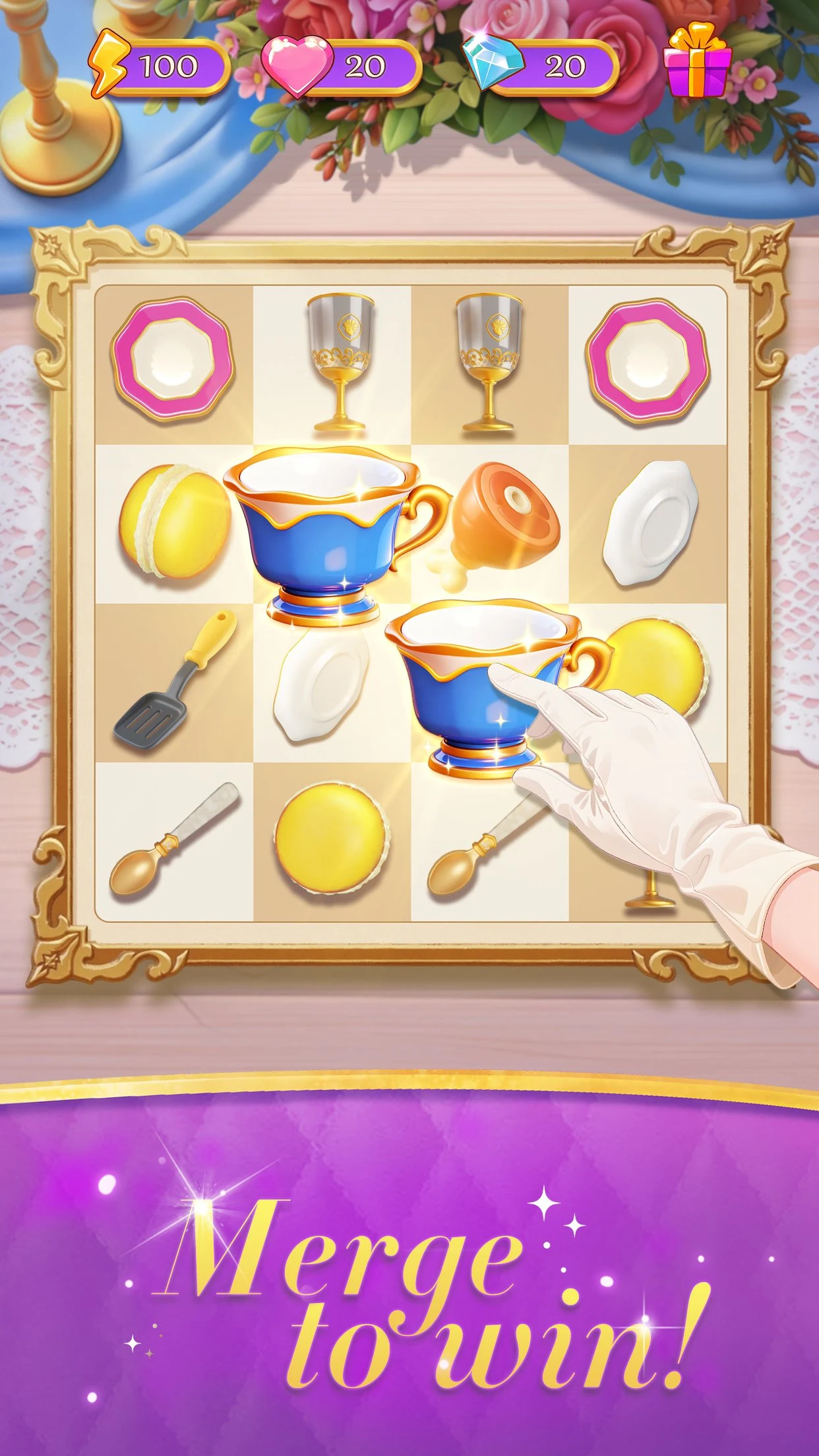 Gossip Season: Merge & Romance screenshot